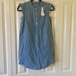 NWT Vineyards Vines Girls Denim Dress Size 12
